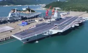 Trung Quốc biên chế tàu sân bay đầu tiên mang máy phóng điện từ